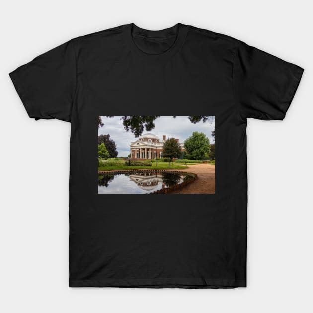 Jefferson Presidential Home, Monticello, in Charlottesville, Virginia T-Shirt by SafariByMarisa